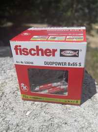 Kołki montażowe Fischer Duopower 8x65 S, 2 opakowania