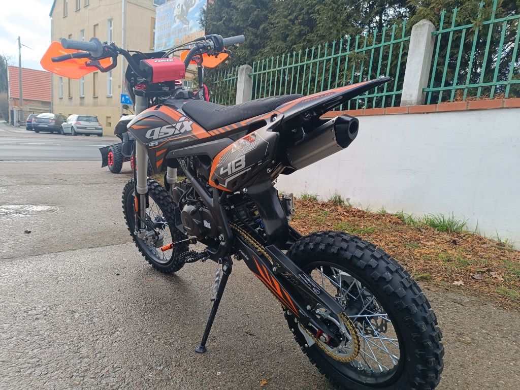 Porządny NOWY CROSS ASIX 125 lub 140 Duże KOŁA 16/19cali lub 14/17 RAT