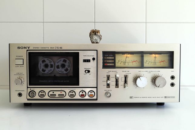 Sony TC-K6 tape deck cassetes