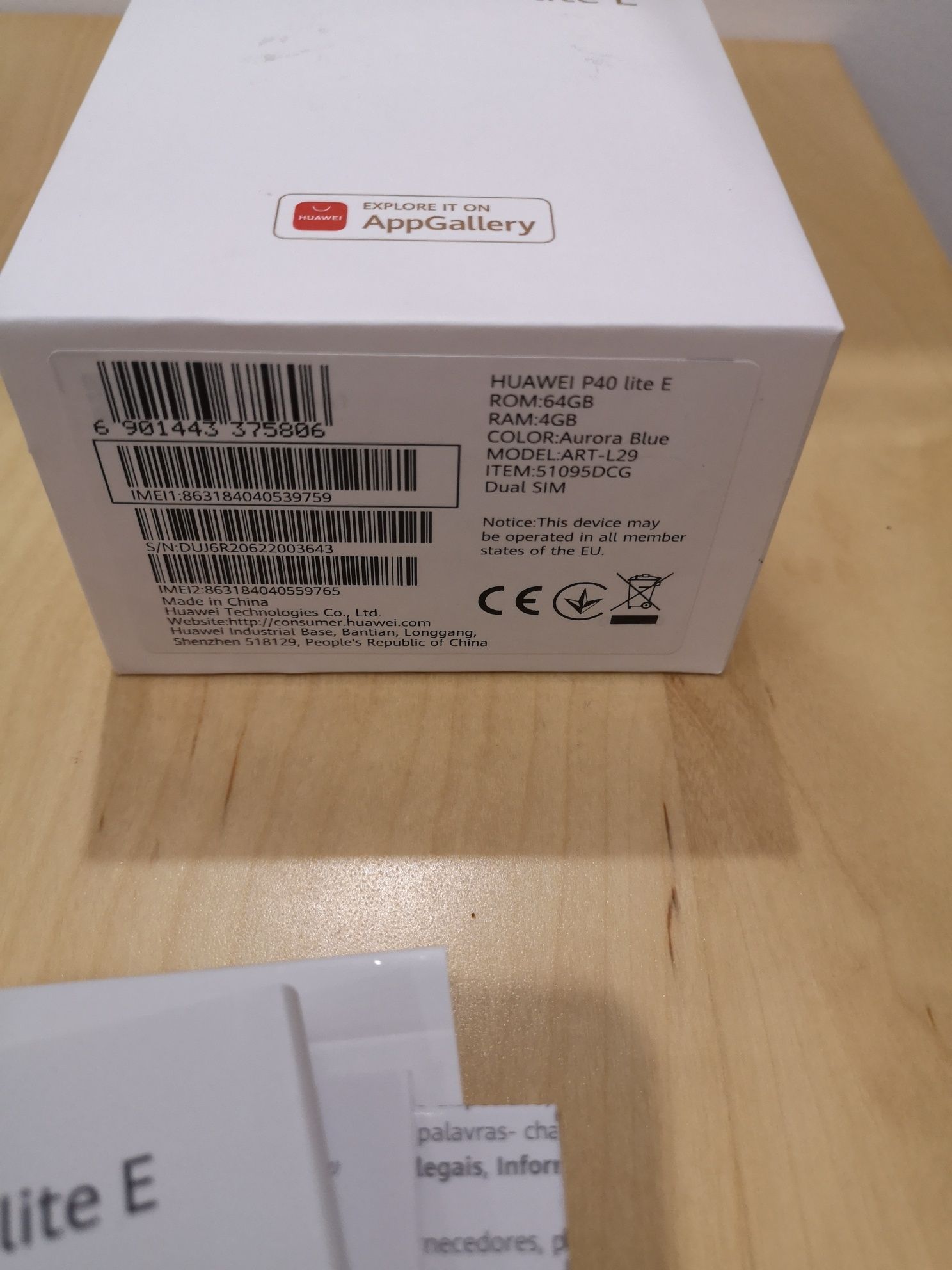 Telefon Huawei P40 Lite E, Model L29