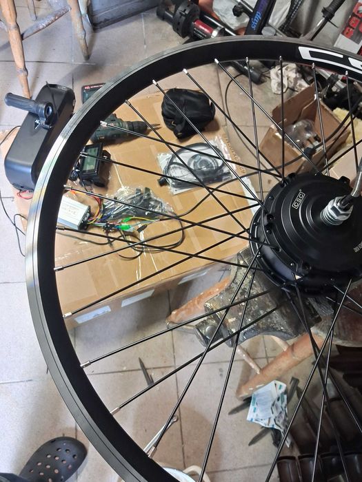Zestaw konwersji roweru na rower elektryczny