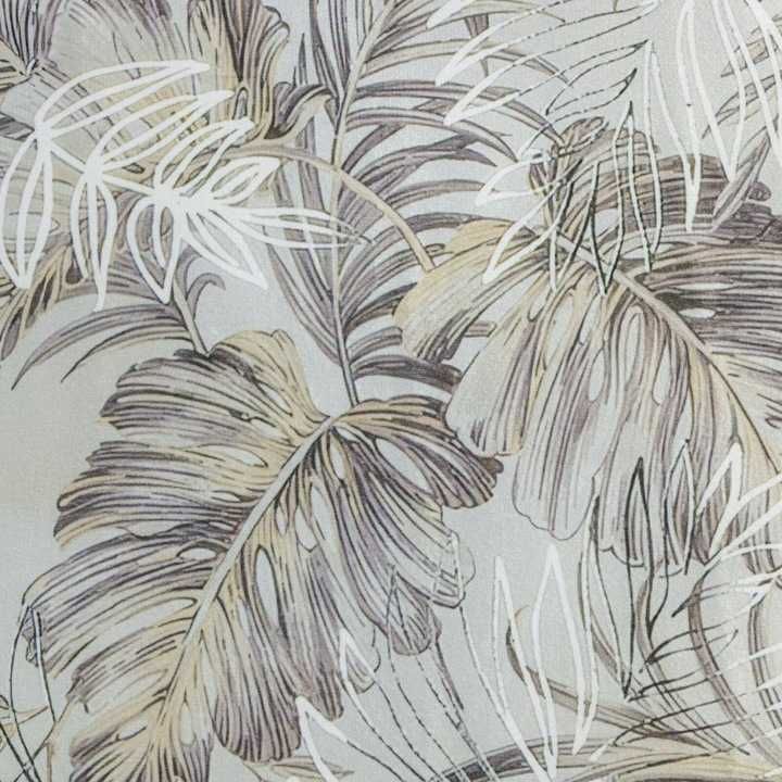 Komplet pościeli 220X200 cm beżowy satynowy połysk