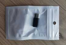 Przejściówka Adapter Micro do Type C black Sync
