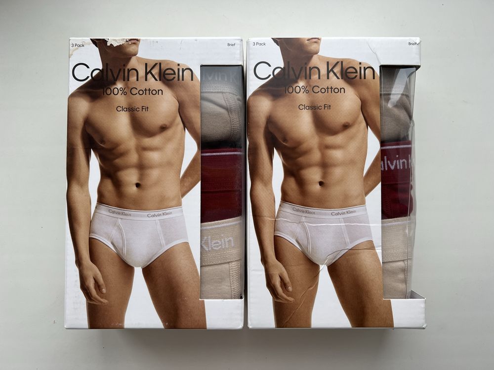 Комплект трусов Calvin Klein. Брифы. Мужские трусы.