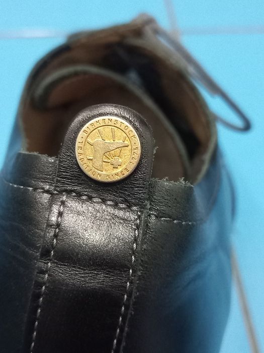 Кожаные туфли ботинки BIRKENSTOCK