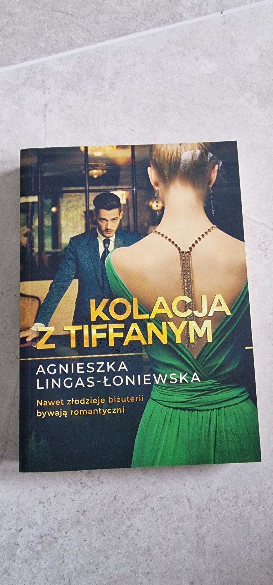 Książka Kolacja z Tiffanym Agnieszka Lingas Łoniewska