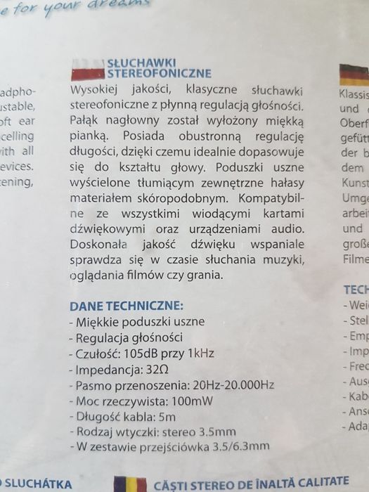 Słuchawki Esperanza Blues