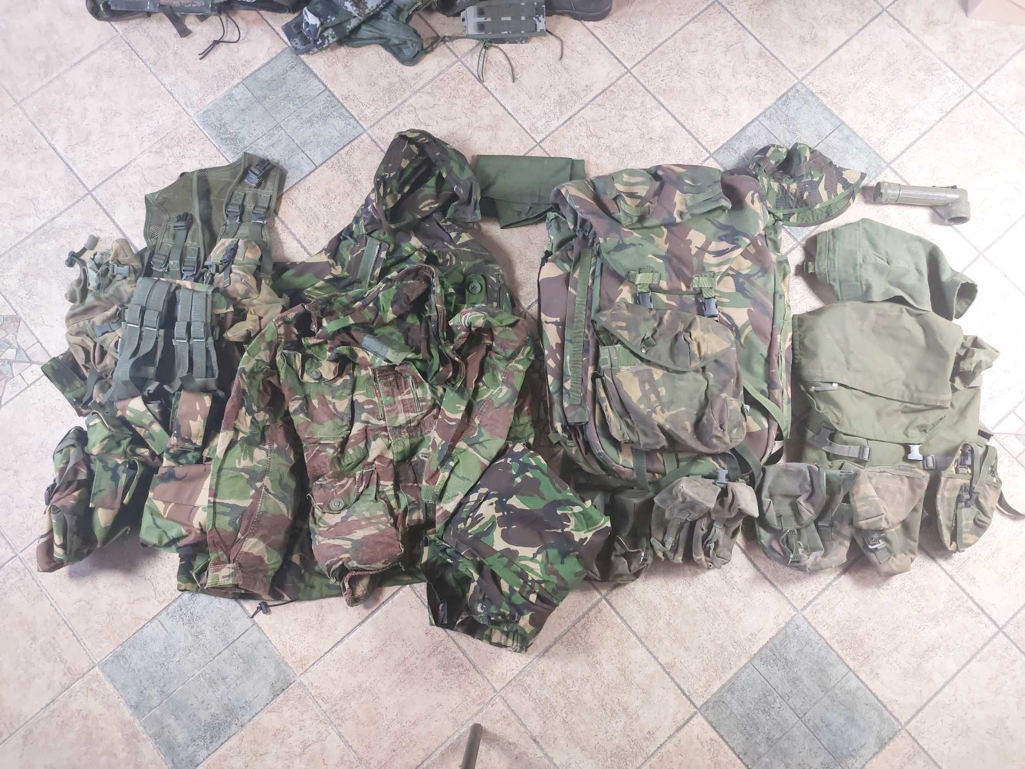 Zestaw oporządzenia i mundur UK Army DPM