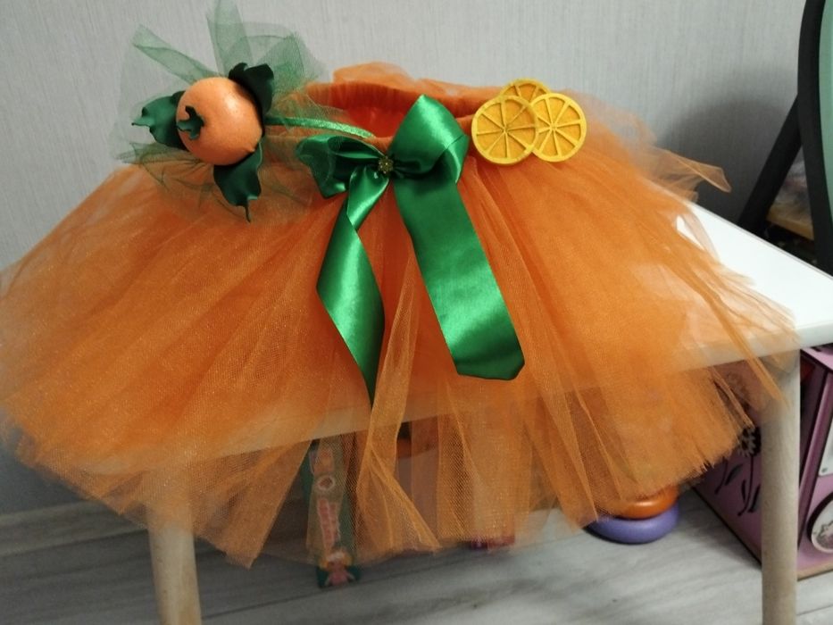 Костюм мандаринки,апельсинки