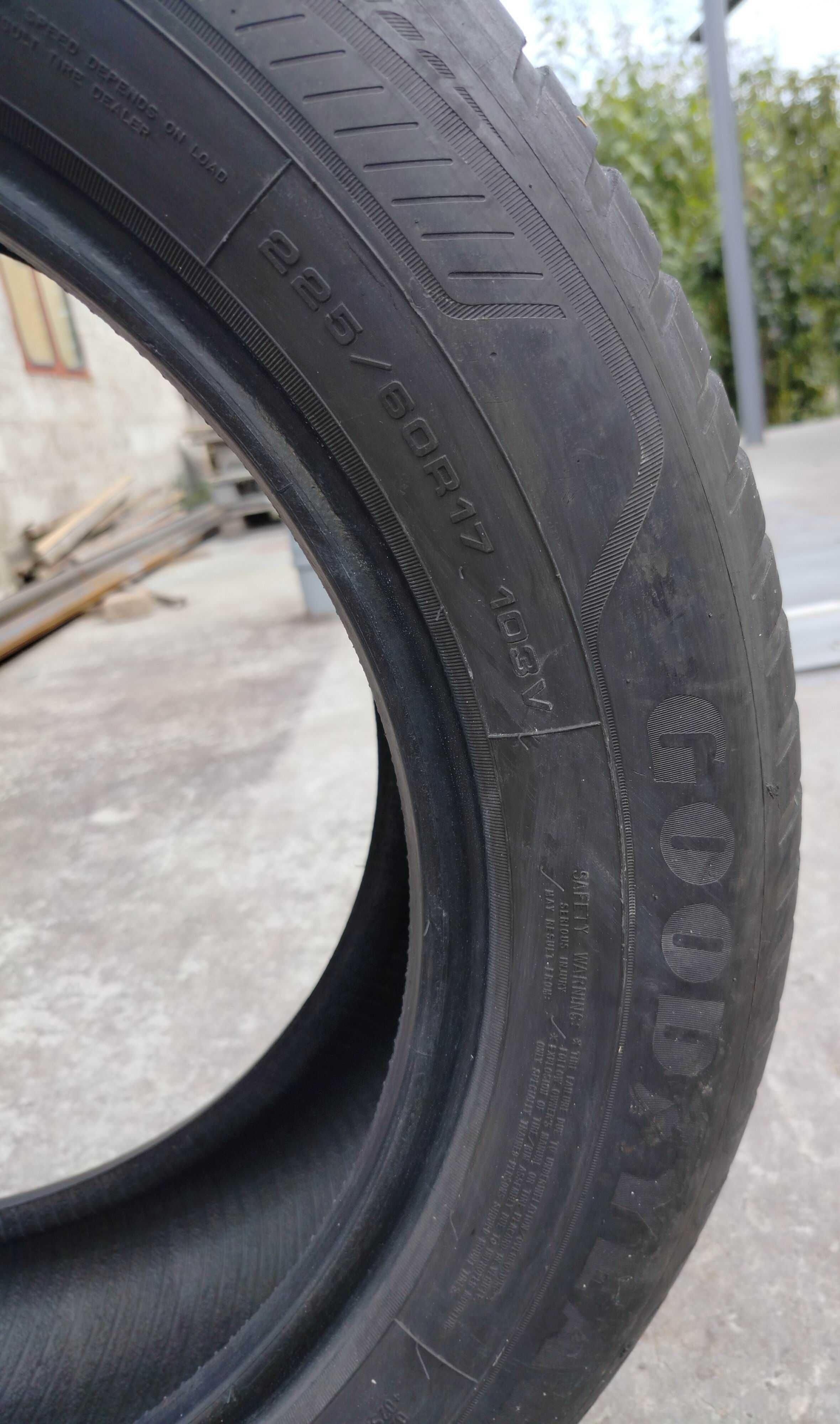 GOODYEAR VECTOR 4 Seasons Gen3 SUV 225/60/17 103V б/у (2 колеса)