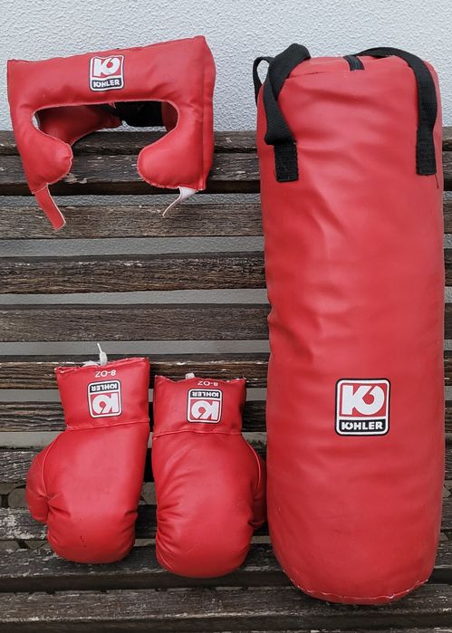 Conjunto para boxe infantil