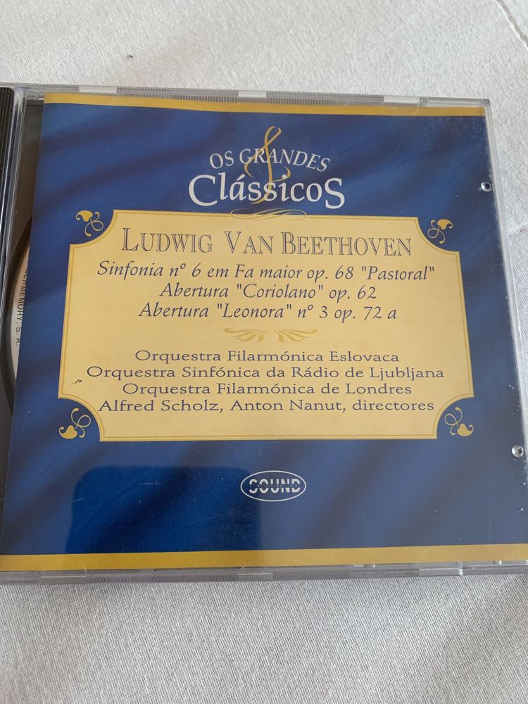 Cd - Os Grandes Clássicos- Beethoven
