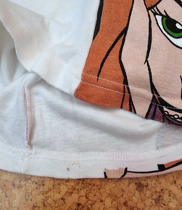 Top branco Lil Bratz, 8 anos