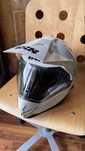 kask motocyklowy Biały IXS HX 207