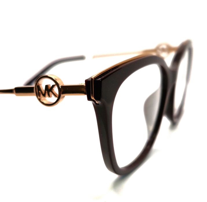 Okulary korekcyjne Michael Kors MK 4076 Rome Różowe Złoto Brąz Damskie