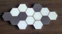 14x Dotykowe modułowe lampy heksagonalne lampki hex segmenty