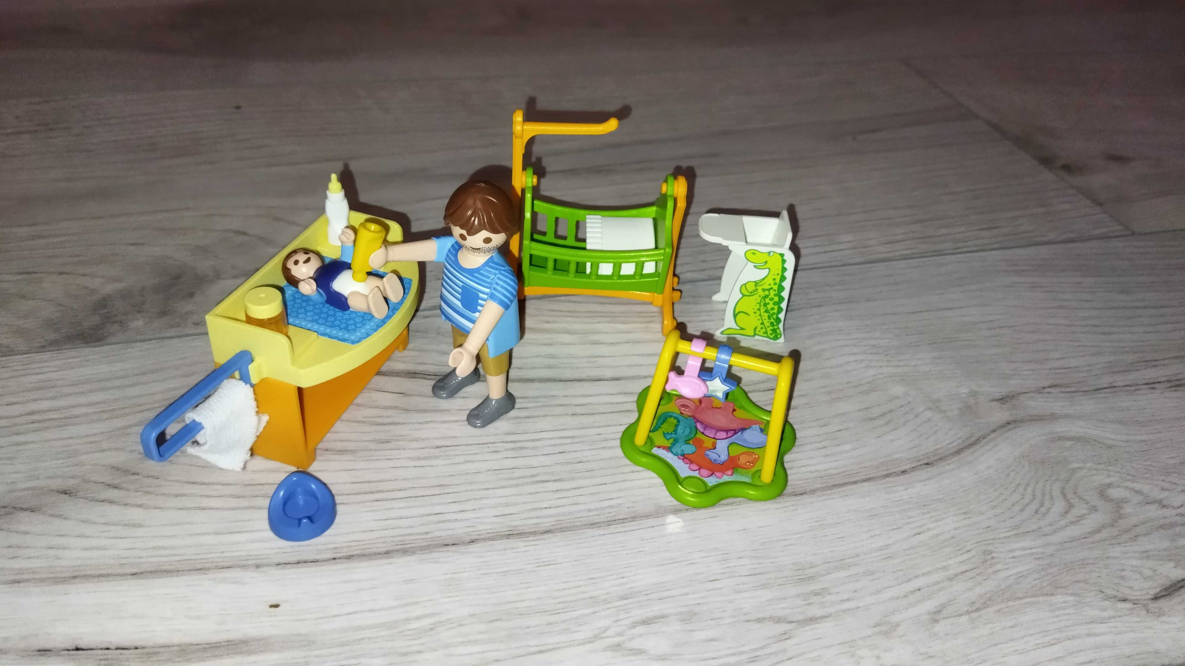 Zestaw Playmobil pokój dziecięcy Playmobil 5304 figurki Playmobile