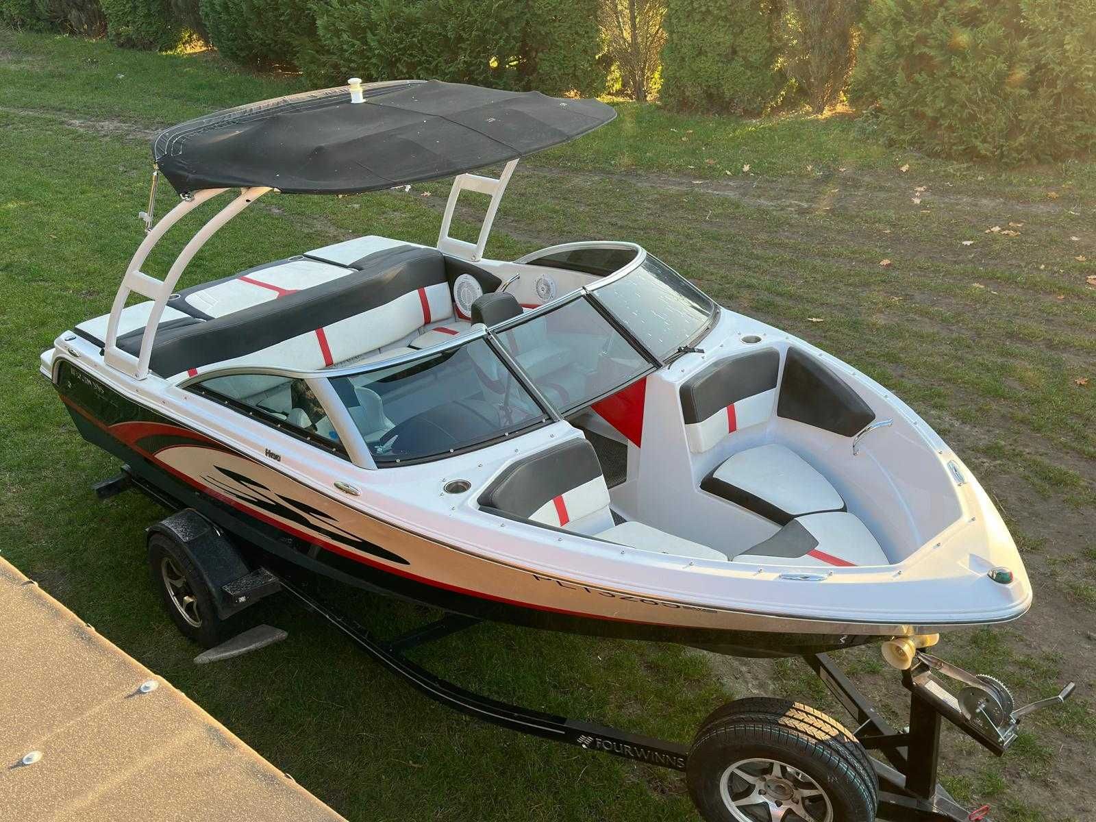 Łódz motorowa motorówka Four Winns 5.0 MPI V8 250 hp 2013 rok