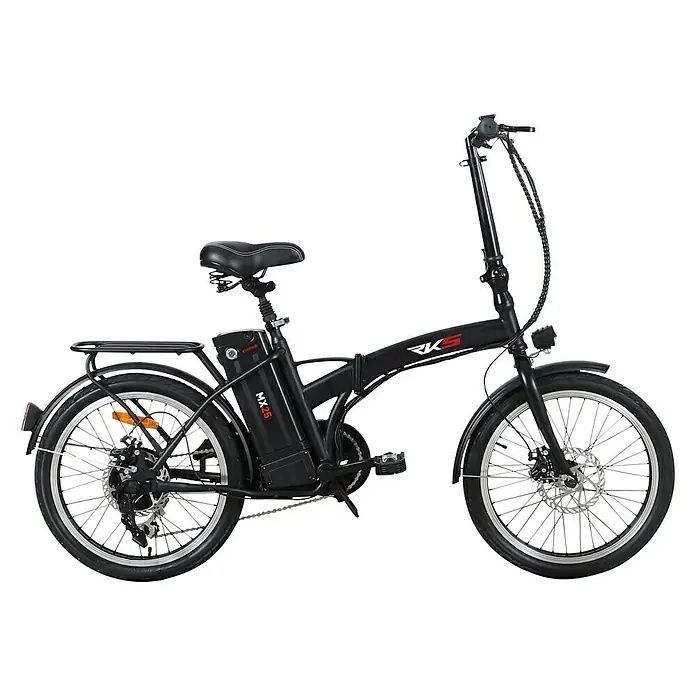 Bicicleta elétrica dobrável RKS da shimano