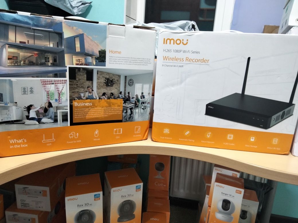 Відеореєстратор Imou Dahua NVR1108CH Wi-Fi 8 канальний Imou Dahua NVR