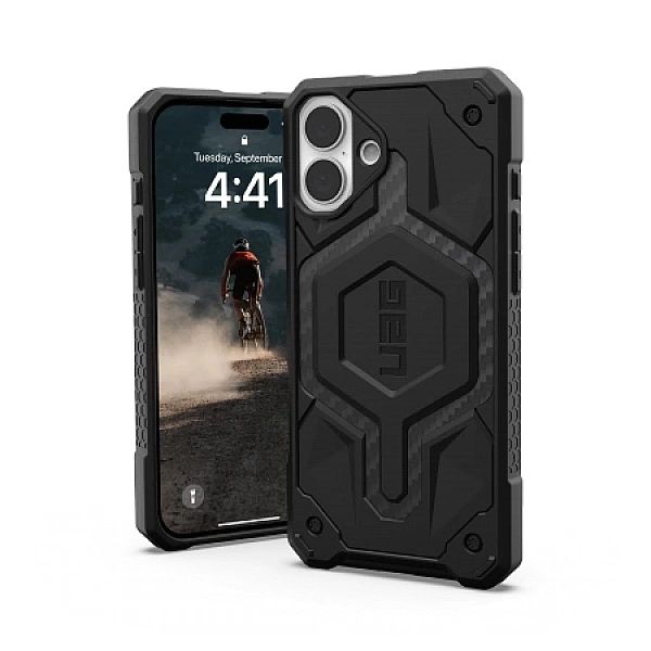 Etui UAG Monarch Pro z MagSafe na iPhone 16 Plus - czarne