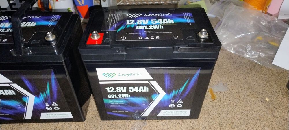 Аккумулятор Батарея LiFePo4 Longttech 12.8V - 54Ah (LAR1254-G22NF-R32)