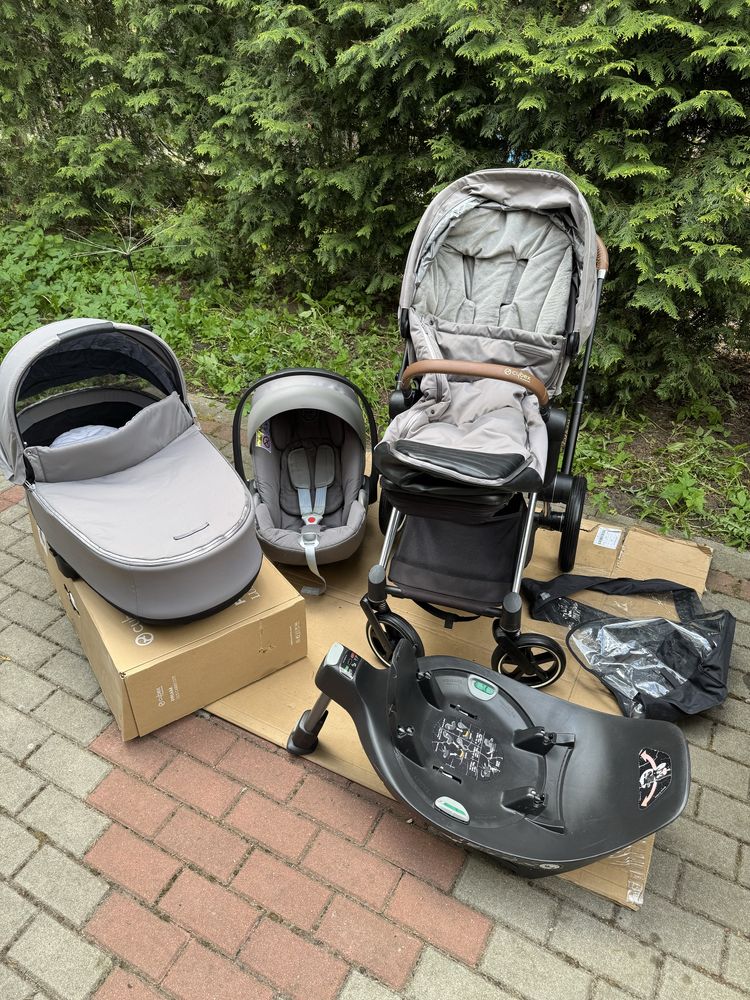 Cybex priam 2.0 soho grey 3w1 dodatki