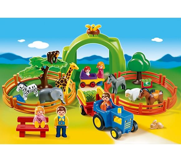 Playmobil zabawki 1.2.3 Zoo