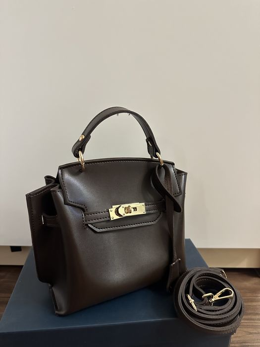 женская сумка цвет шоколад