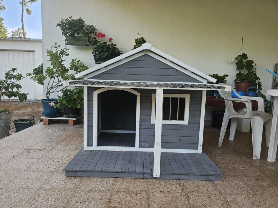 Casota para cão porte médio/grande como nova