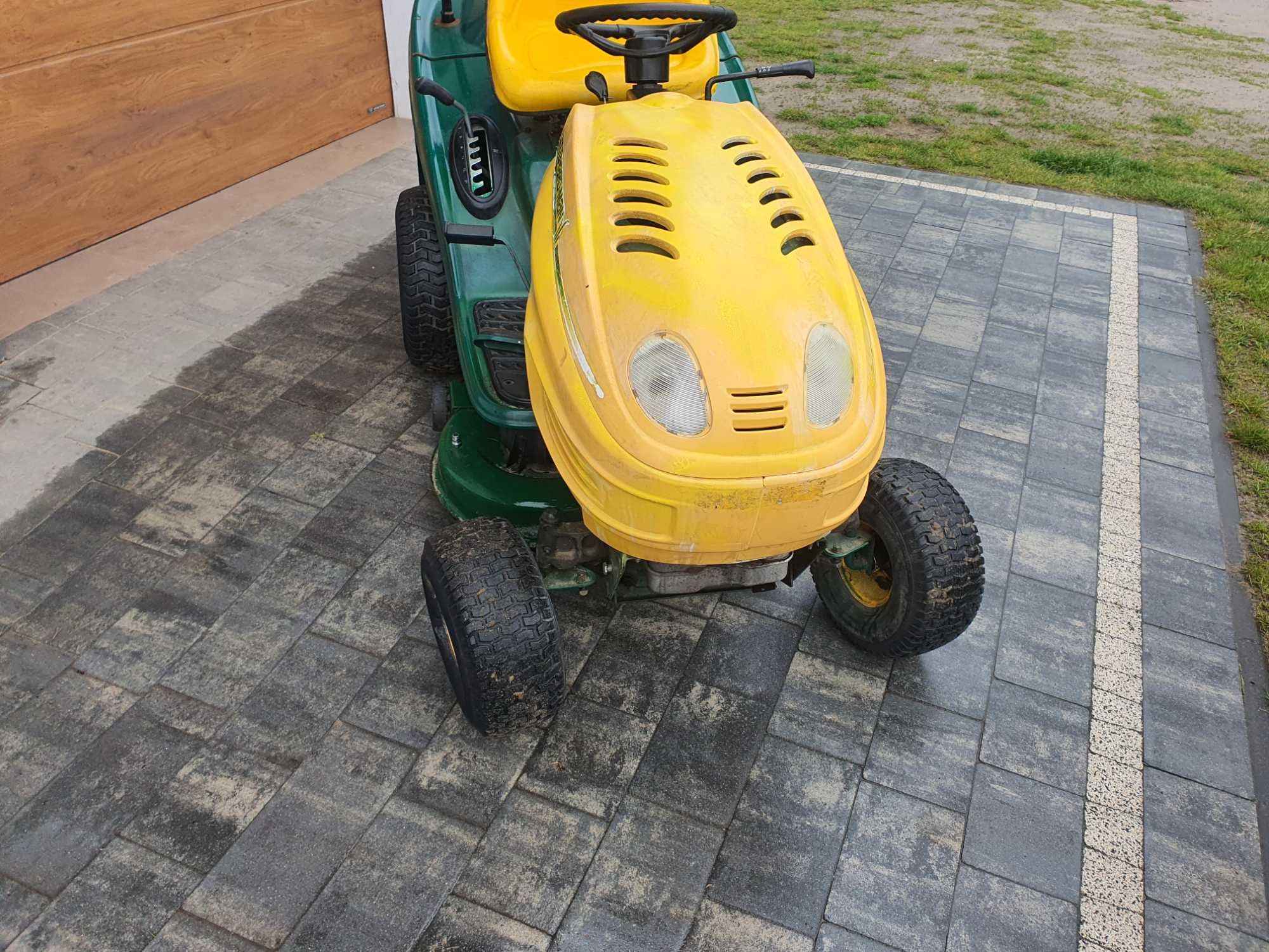 Kosiarka traktorek do trawy  kosz centralny 17.5hp hydro pompa olejowa