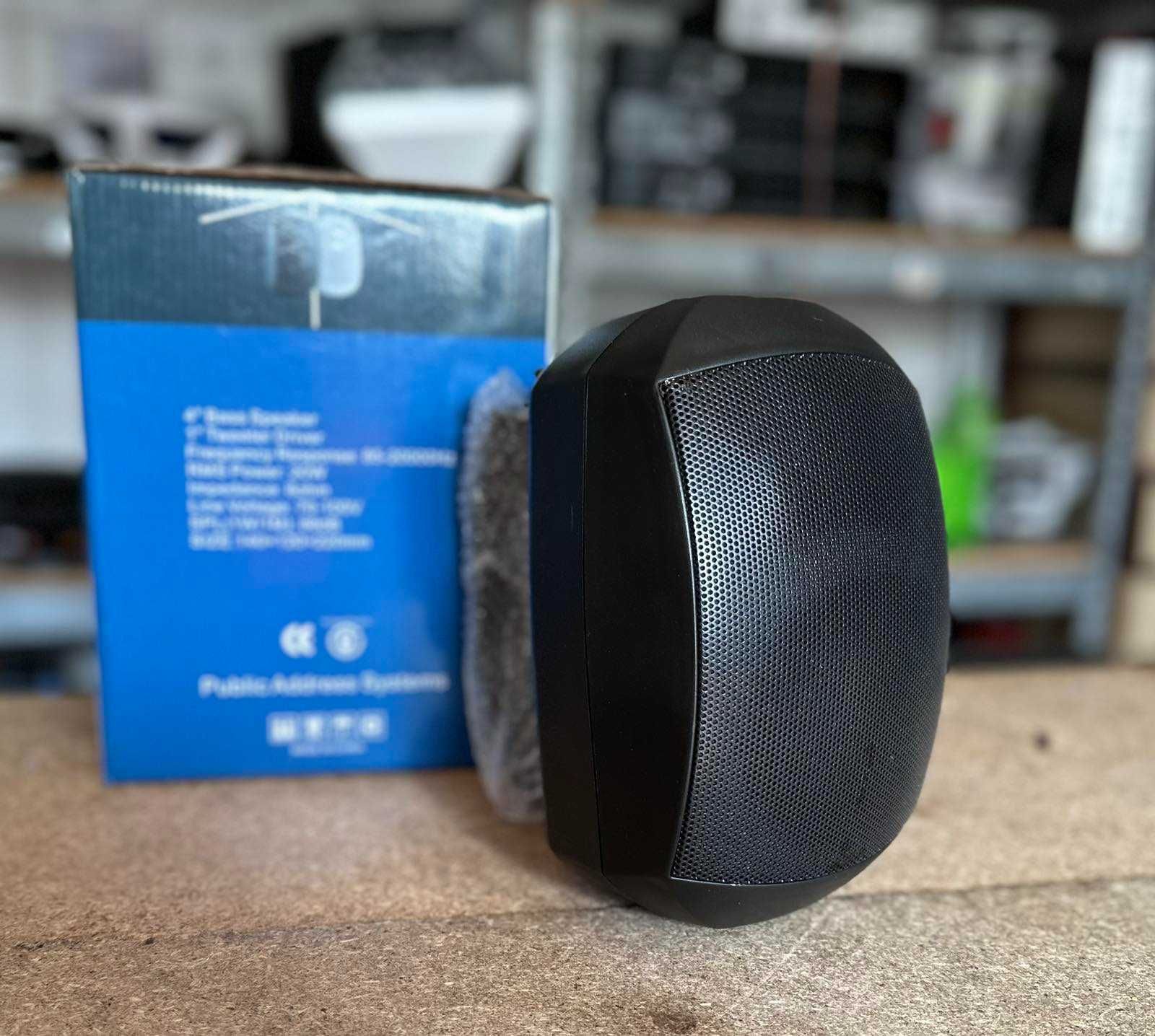 Всепогодна трансляційна акустика FT-604 (DV audio MS-4.2T IP Black)