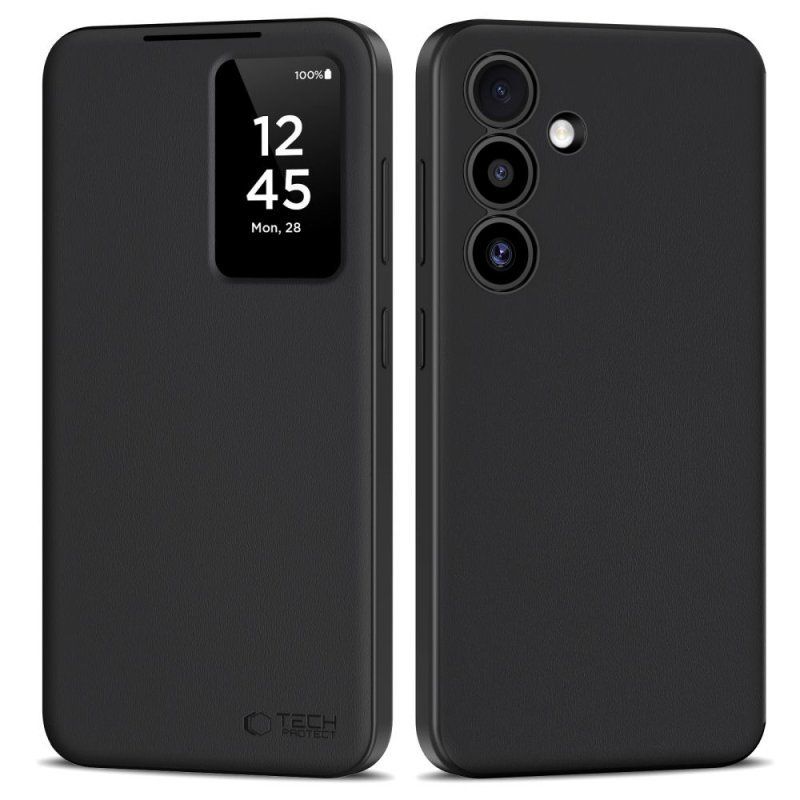 Tech-Protect Smart Wallet Galaxy S24 Matte Black
