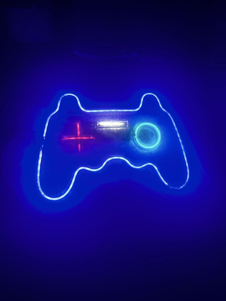 Decoração Neon gamer