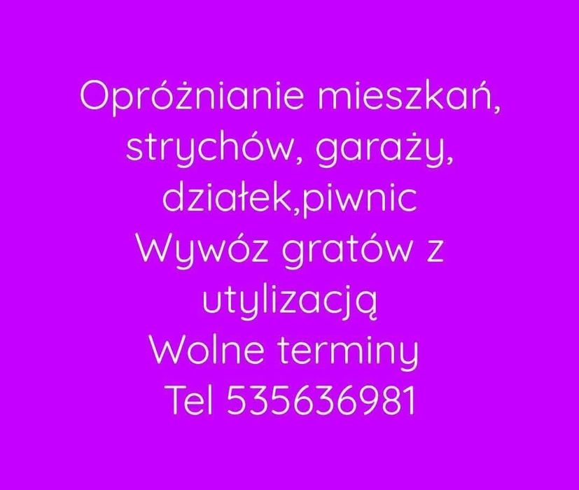 Sprzątanie piwnic opróżnianie nieruchomości
