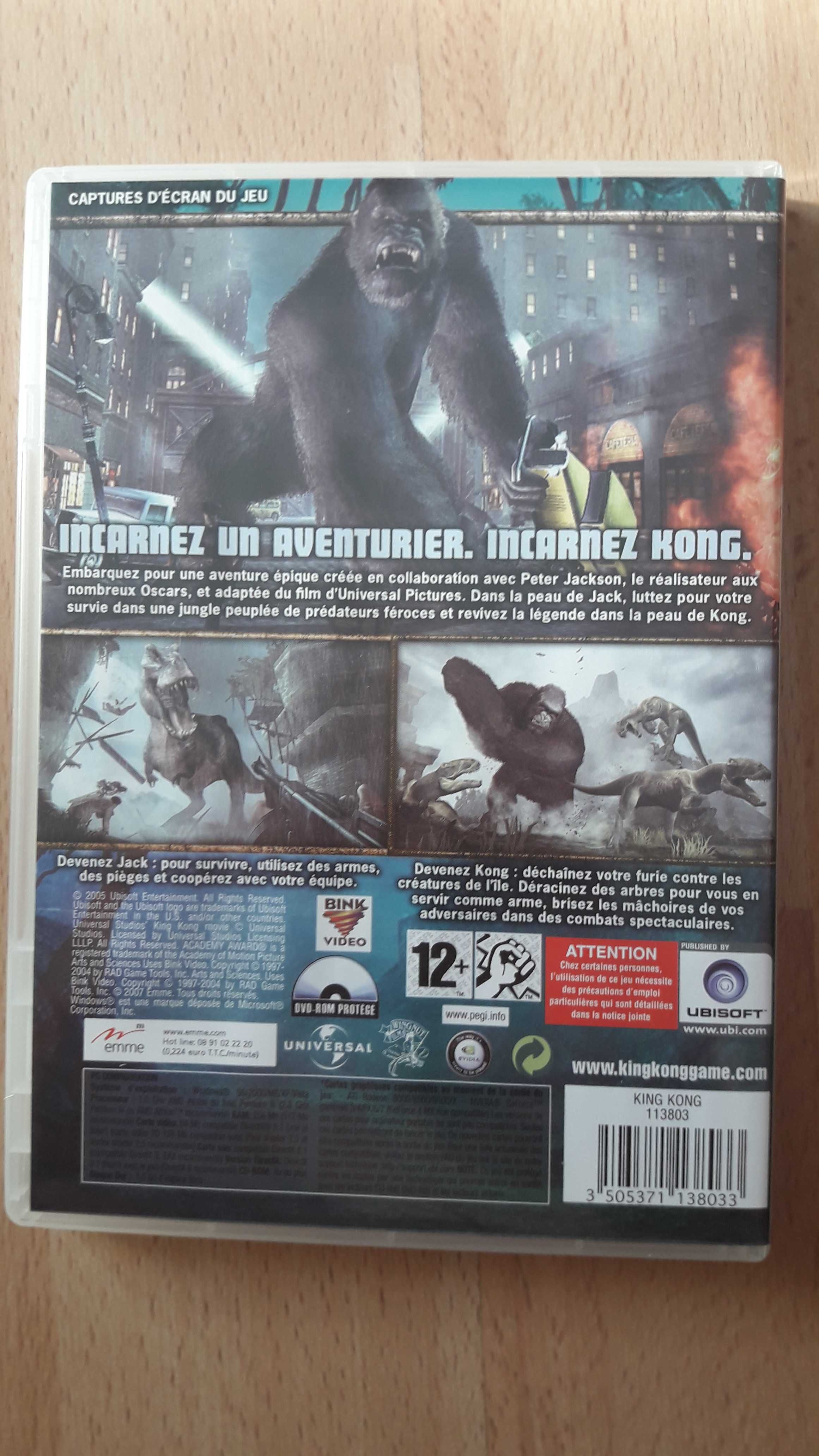 king kong gra na PC ubisoft L