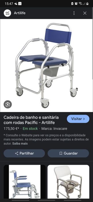 cadeira de banho idoso