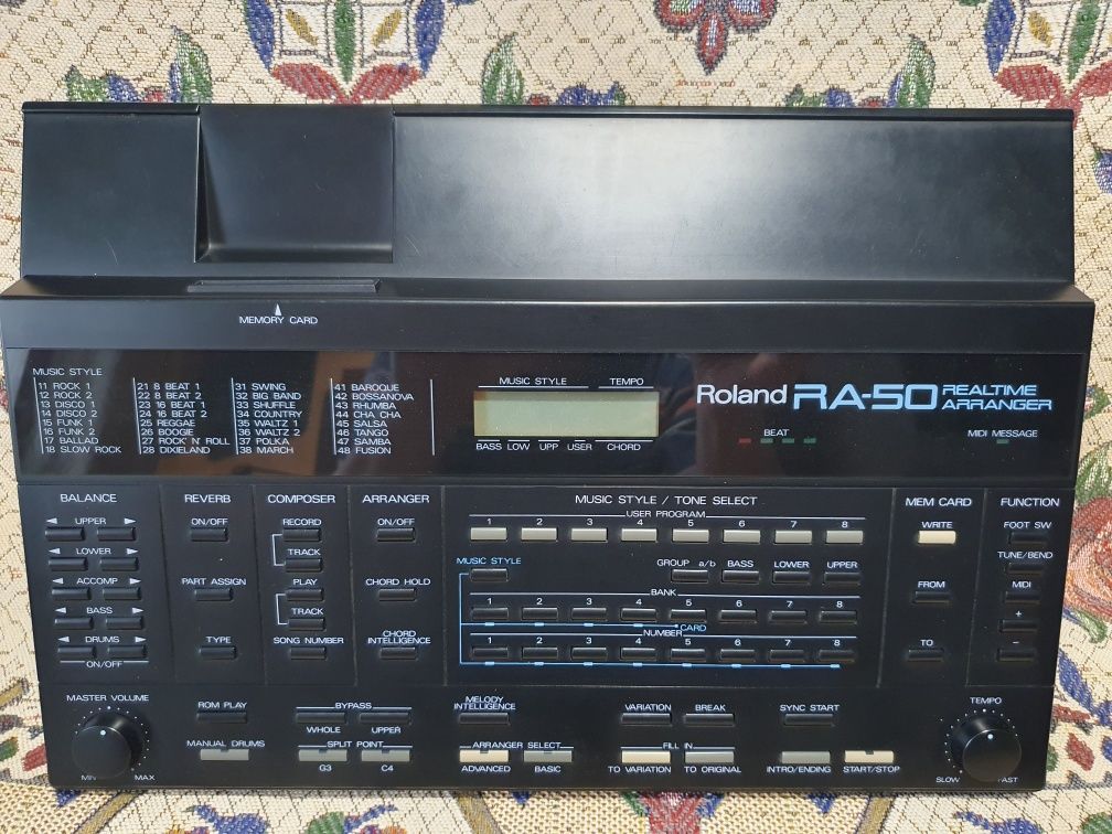 Roland RA-50 aranżer arranger syntezator