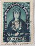 Selos Raros 3$50 Princesa Santa Joana 1952