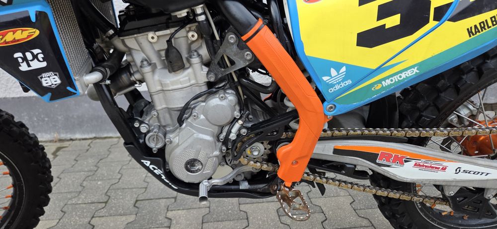 Ktm Sxf 350 rok 2016 Wzorowy Stan 155 Mth Od Nowości Akrapovic Racing