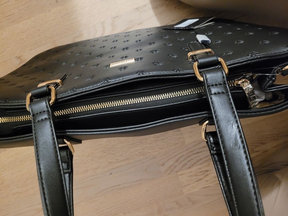 wittchen nowa torba shopper na ramię monogram