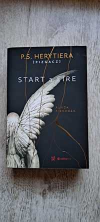 Książka "Start a fire"