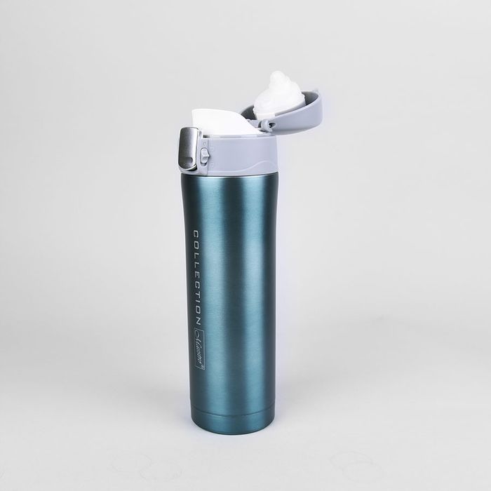 termos termokubek stal 18/10 metallic blue 450ml