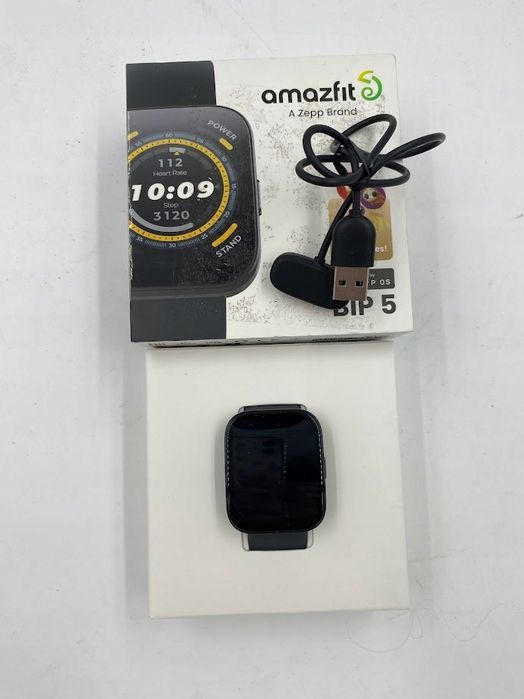 uszkodzony smartwatch amazfit bip czarny 300mah wyświetlacz  opis