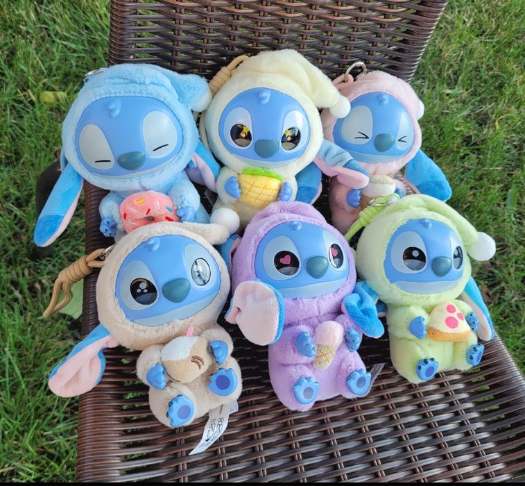 М'яка плюшева іграшка брелок Стич Stitch Miniso Disney Labubu Лабубу