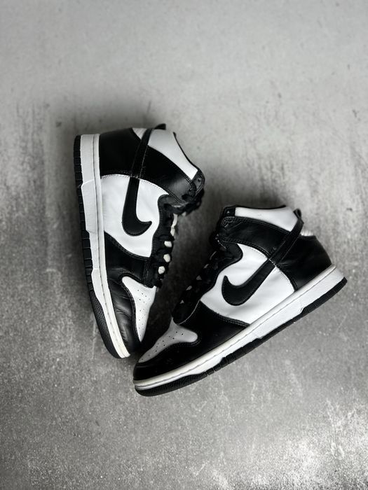 Кросівки Nike Dunk High Black White 40(25,5)