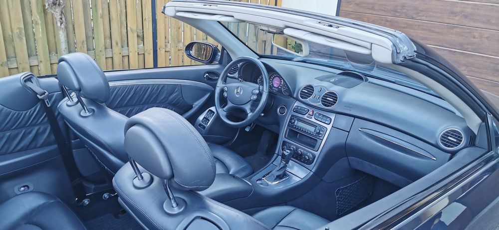 Mercedes clk kabriolet. Pierwszy lakier