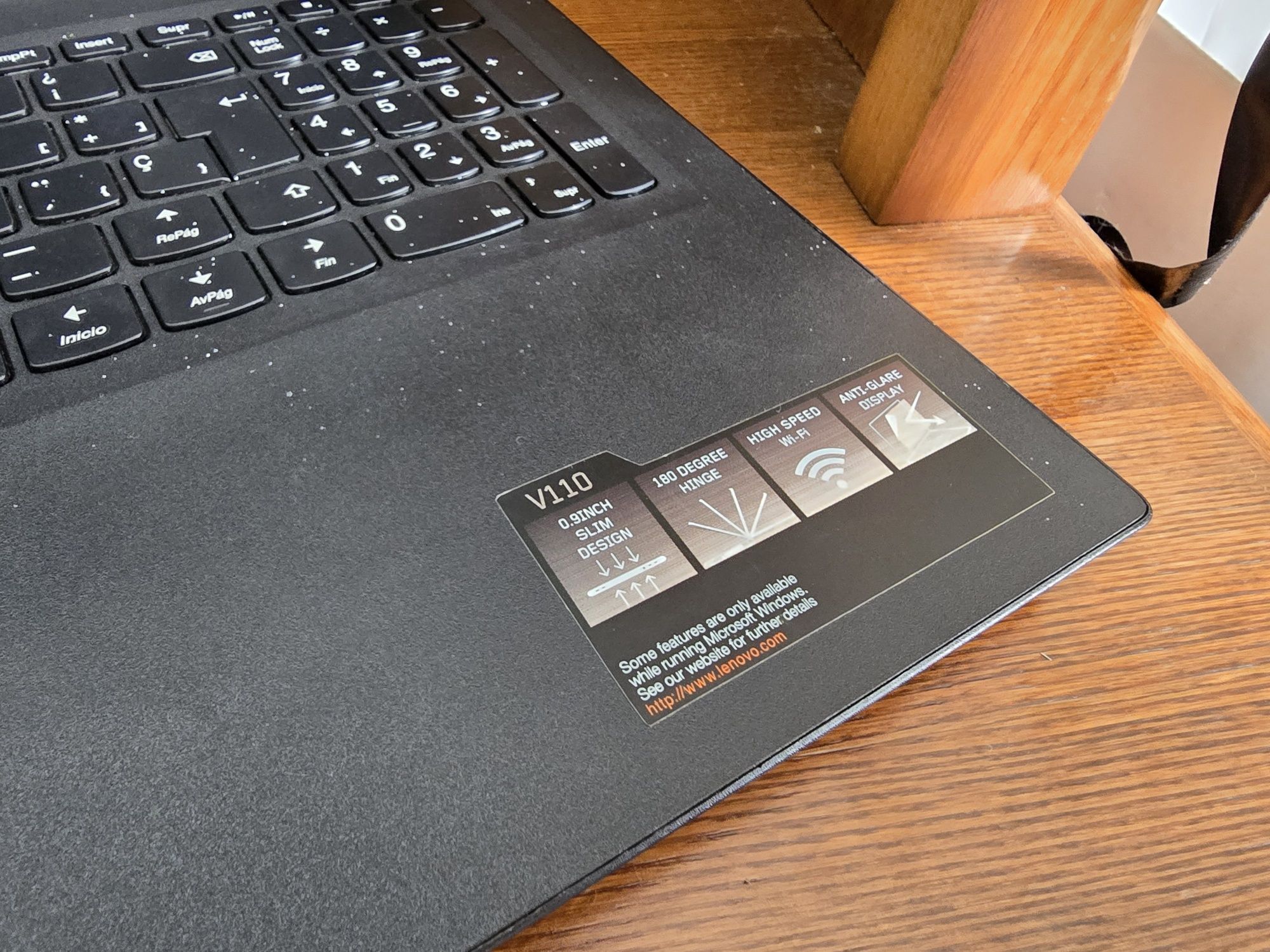 Portátil Lenovo com SSD