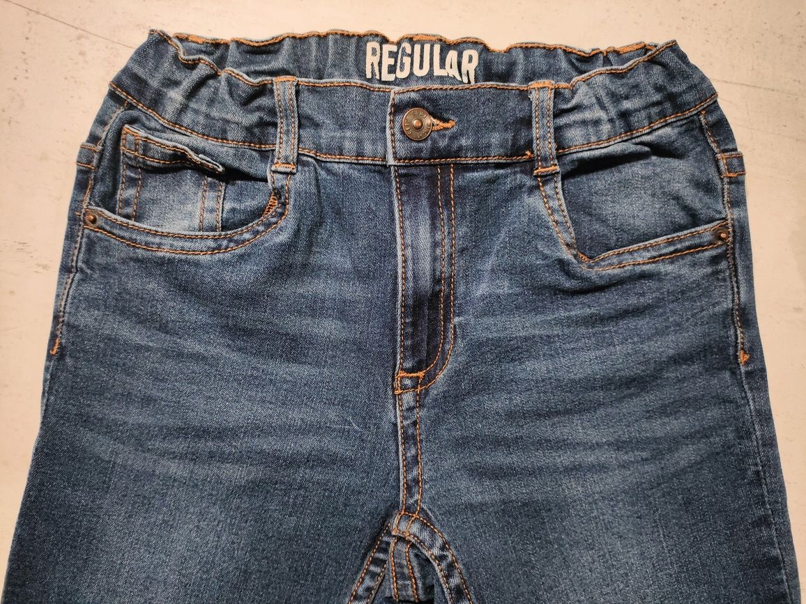 Spodnie jeans chłopięce 158 Smyk