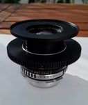 cine modded Carl Zeiss Jena 35mm 2.8f com adaptador PL Mount